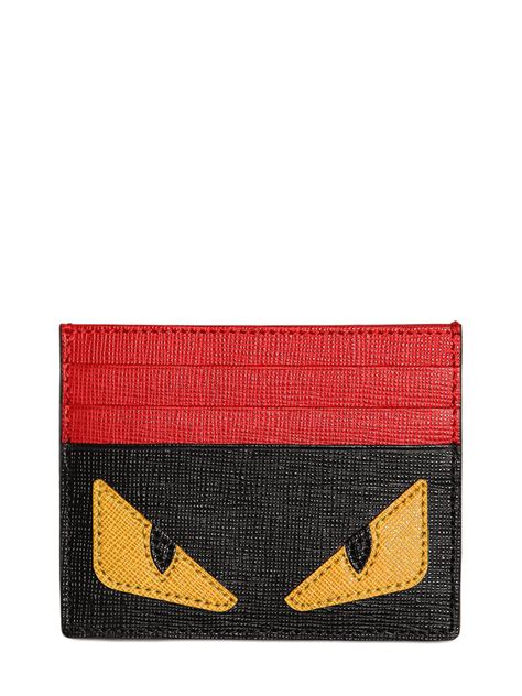 fendi cardholder eyes|fendi card holder for women.